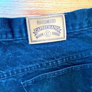 🐴capistrano black denim jeans🐴